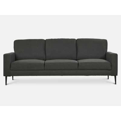 Toronto 3 Piece Sofa Set - Dark Grey