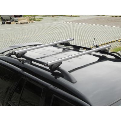 125cm Universal Car Top Roof Rack Cross Bars 2PCS - SILVER