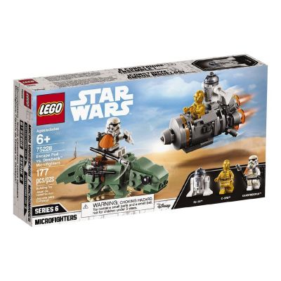 LEGO Star Wars Escape Pod vs Dewback Microfighters 75228