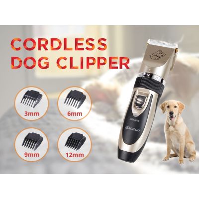 Rechargeable Cordless Dog Cat Pet Shaver Clippers Grooming Kit