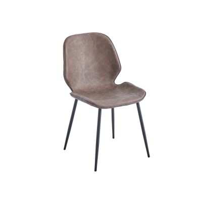 SLOANE 4PCS Dining Chair - BROWN