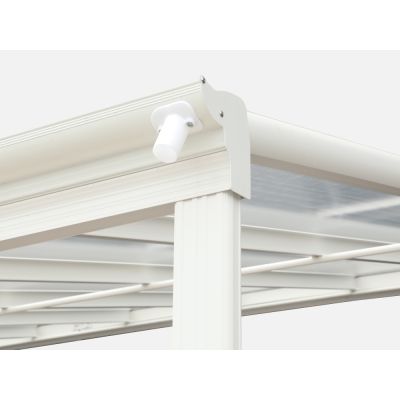 TOUGHOUT Patio Canopy Roof 5.57M x 3M - WHITE