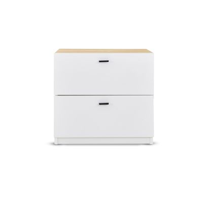 HEKLA Queen Bedroom Furniture Package with Tallboy - WHITE