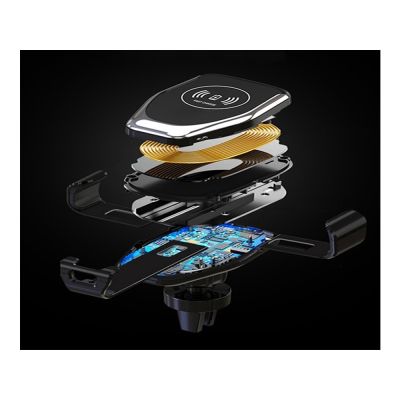 QI Wireless Car Charger Holder Gravity Car Charge Phone Mount