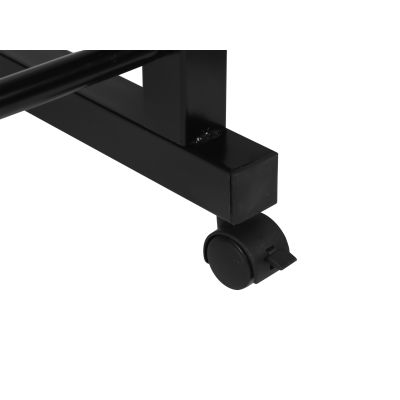 60 x 40cm Adjustable Laptop Stand Table - Black