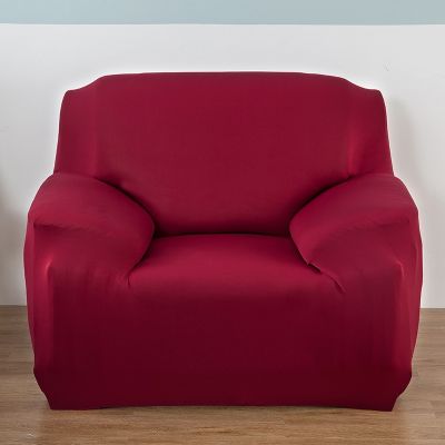 Single Seat Sofa Cover Couch Cover 90-140cm - Red