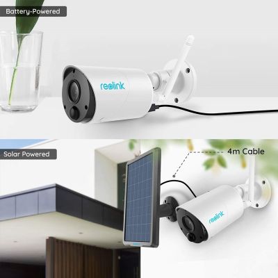 Reolink Argus Eco Wire-Free Full-HD CCTV Camera with Solar Panel