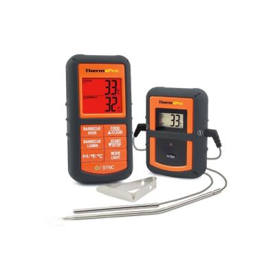 ThermoPro TP-08S Kitchen Thermometer 100M Wireless Receiver - Dual Probe