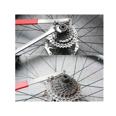 Bike Flywheel Turner Cassette Removal Pedal Wrench