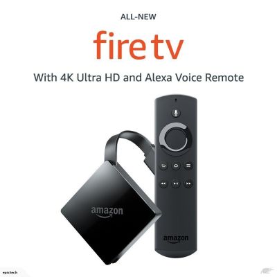 All-New Amazon Fire TV with 4K Ultra HD and Alexa Voice Remote