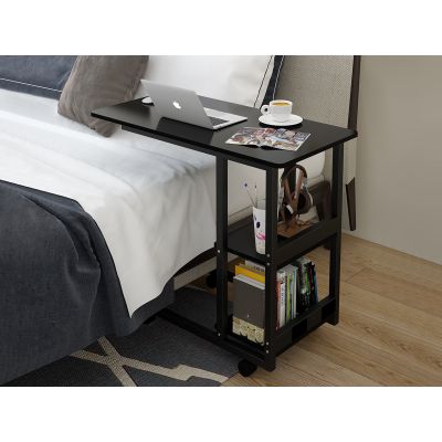80 x 40 Laptop Stand Side Table - Black