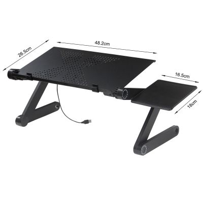 Laptop Stand Desk with Cooling Fan