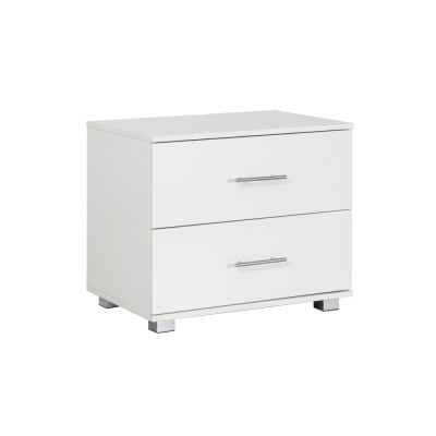 LOGAN Double Bedroom Furniture Package - WHITE