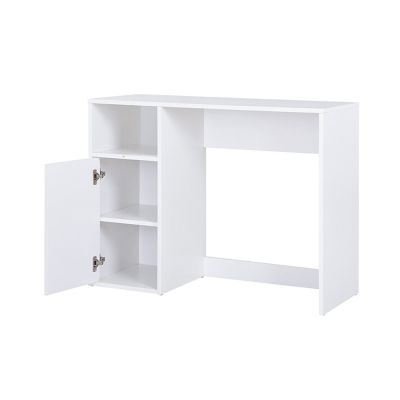 MAKALU Single Bedroom Furniture Package with Desk - WHITE
