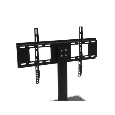 TV Stand With Glass Base Height Adjustable 32-55