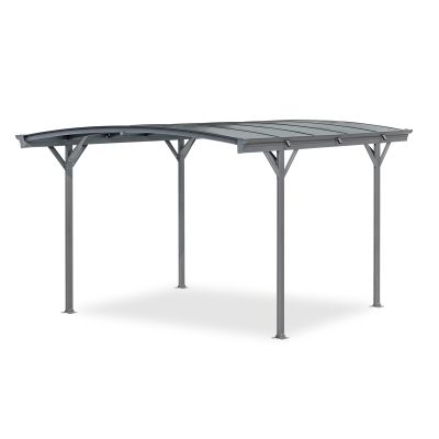 Toughout Patio Carport Canopy Curved Roof 3.6m x 3m
