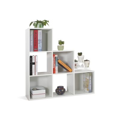 Tana Bookshelf 6 Cube Bookcase Stand Rack
