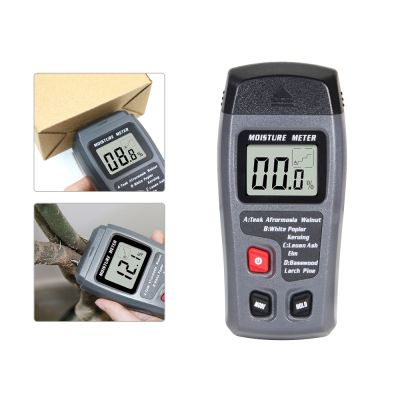 Digital Wood Moisture Meter Handheld Humidity Detector Tester