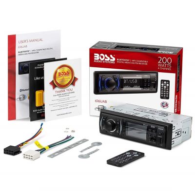 BOSS Bluetooth USB/MP3/WMA AM/FM Radio Car Stereo