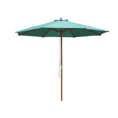 Outdoor Garden Patio Market Sun Umbrella - GREEN