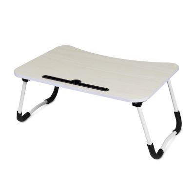 Portable Anti-Slip Laptop Desk Laptop Tray Table - White