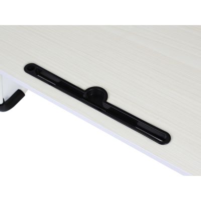 Portable Anti-Slip Laptop Desk Laptop Tray Table - White