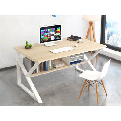 Yael 100cm Computer Desk - Maple
