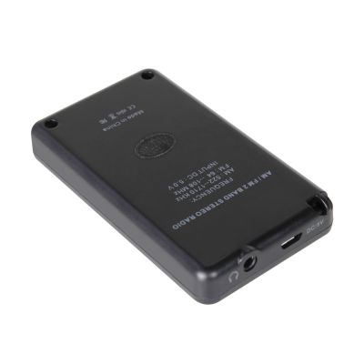 Rechargeable Mini AM FM Radio Pocket Headset Walkman