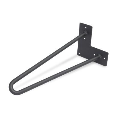 30cm Hairpin Table Leg 2 Rod Steel Metal - Set of 4