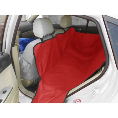 Pet Seat Cover Waterproof Hammock Panel - RED