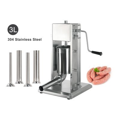 3L Stainless Steel Vertical Sausage Stuffer