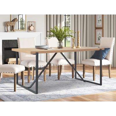 Liron Dining Table Rectangle 180x90cm - Oak