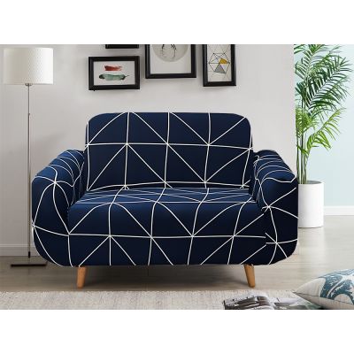 Single Sofa Cover Couch Cover 90-140cm - Grid