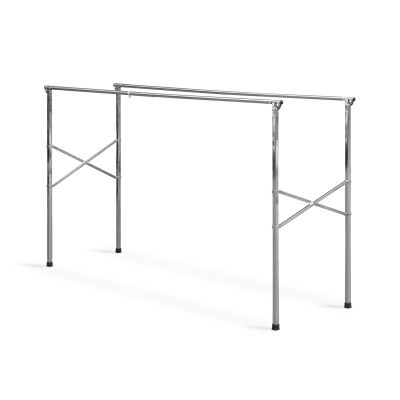 2.4m Foldable Stainless Steel Clothes Rack