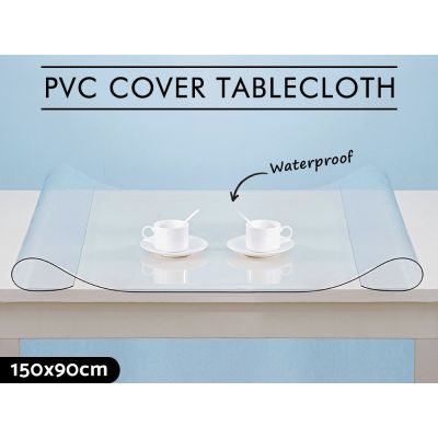 150x90cm Waterproof PVC Tablecloth Cover Dining Table Cloth