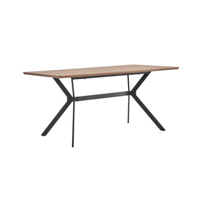 CLAUDE Dining Table Rectangle 160x90cm - WALNUT