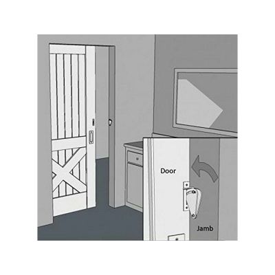 Sliding Barn Door Lock privacy Latch Set