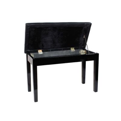 Wooden Piano Bench Stool with Storage