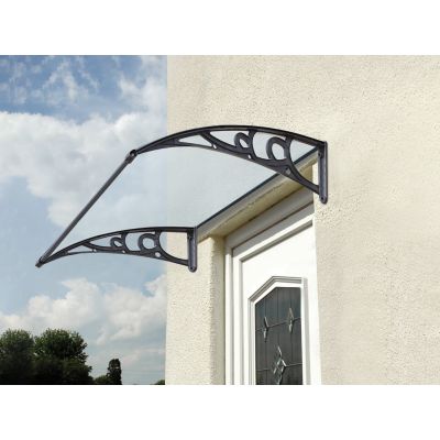 TOUGHOUT Canopy Awning Door Window Awning 1.5m x 1m