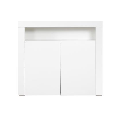 NOR Sideboard Buffet Table 2 Door - WHITE