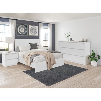 TONGASS Double Bedroom Furniture Package with Low Boy 6 Drawers