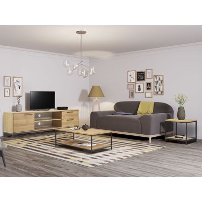 KADEN Living Room Furniture Package 3PCS- OAK