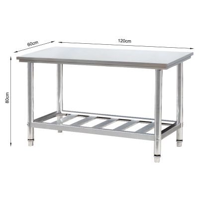 Stainless Steel Work Bench 120x60cm
