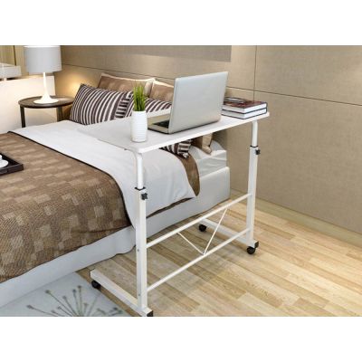 Adjustable Laptop Stand Table 60x40 - WHITE