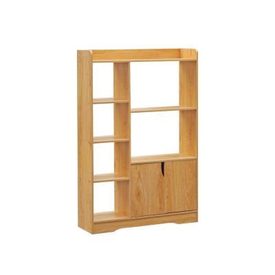 CRATER Bookshelf Storage Cabinet - OAK