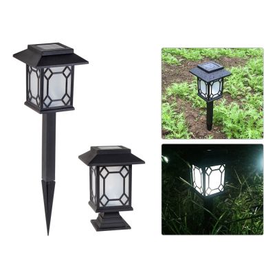 Square Solar LED Fence Light Outdoor Garden Post Cap Lamp