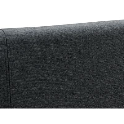 SHASTA Single Bed Frame - DARK GREY