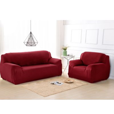 Single Seat Sofa Cover Couch Cover 90-140cm - Red