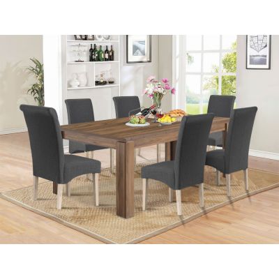 LOLA Dining Room Furniture Package with AZAR Dining Table 7PCS