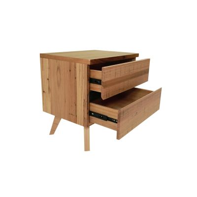 ORLANDO Bedside Table with 2 Drawers